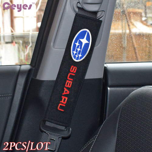 Seat Belt Cover Pure Cotton For SUBARU