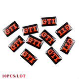 Plastic Drop Sticker For GTI 10PCS