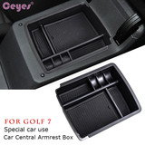Armrest Storage Box For VOLKSWAGEN Golf 7