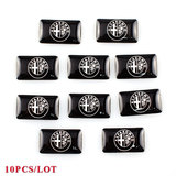 Plastic Drop Sticker For ALFA ROMEO 10PCS