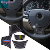 Steering Wheel Carbon Fiber Sticker 5 Series