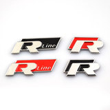 Car Body Sticker Metal For VOLKSWAGEN R R Line