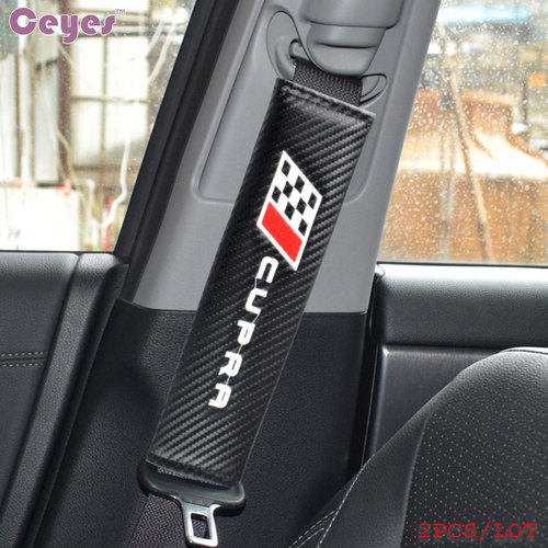 Seat Belt Cover Carbon Fibre For CUPRA