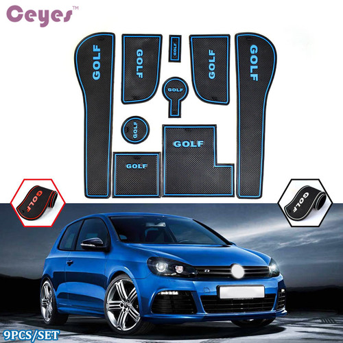 Car Door Groove Mat For VOLKSWAGEN Golf 7