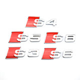 Car Body Sticker Metal For AUDI S3 S4 S5 S6 S8