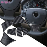 Steering Wheel Carbon Fiber Sticker X1 3 5 Series