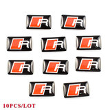 Plastic Drop Sticker For AUDI R 10PCS